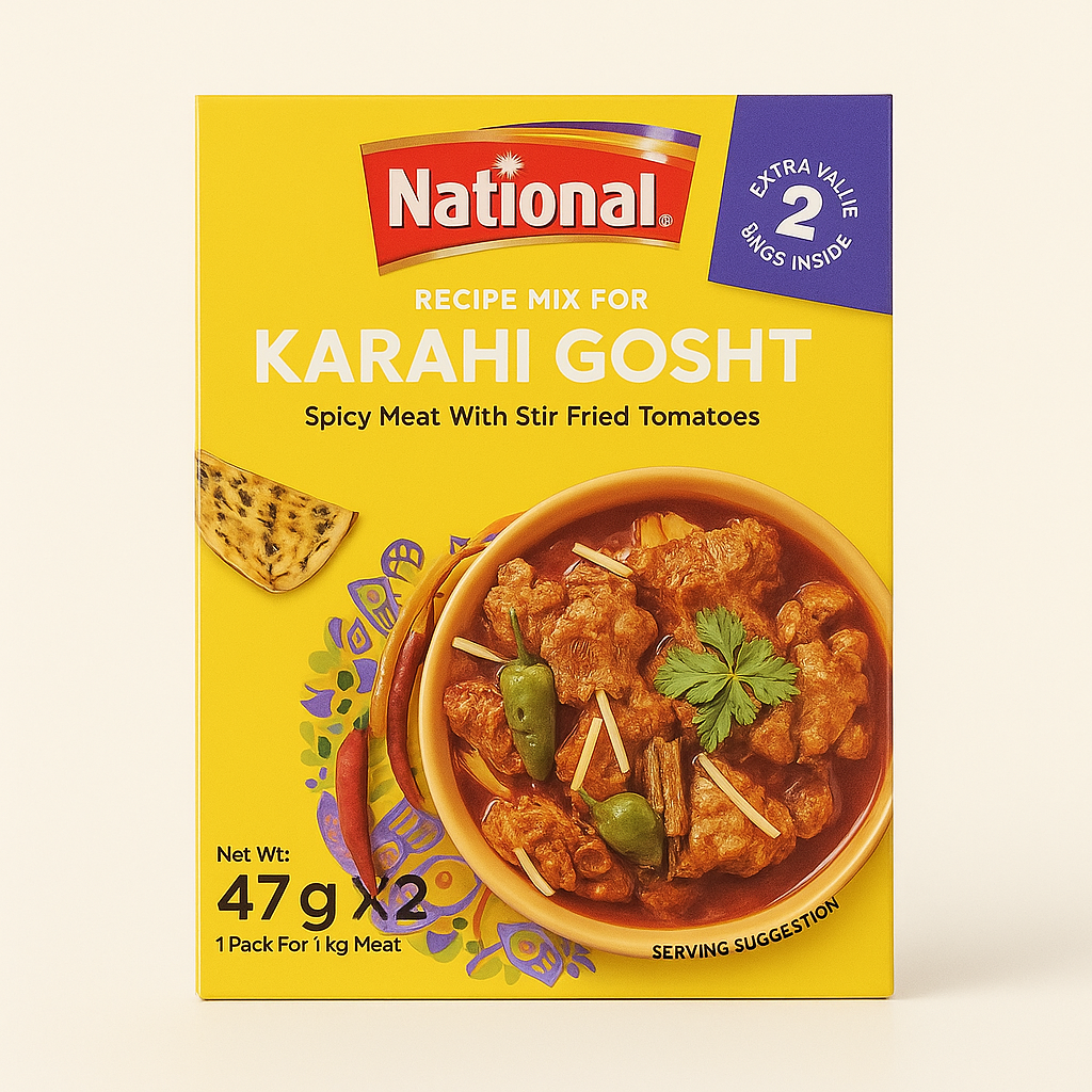 National Karahi Gosht 2x47g