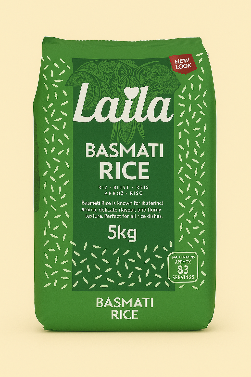 Laila Basmati Rice 5kg – Aromatic & Long-Grain
