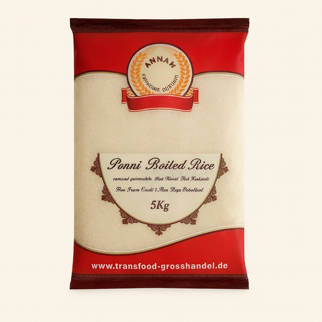 Annam Ponni Boiled Rice 5 kg – Buy Online Authentic South Indian Parboiled Rice for Idli, Dosa and Everyday Cooking