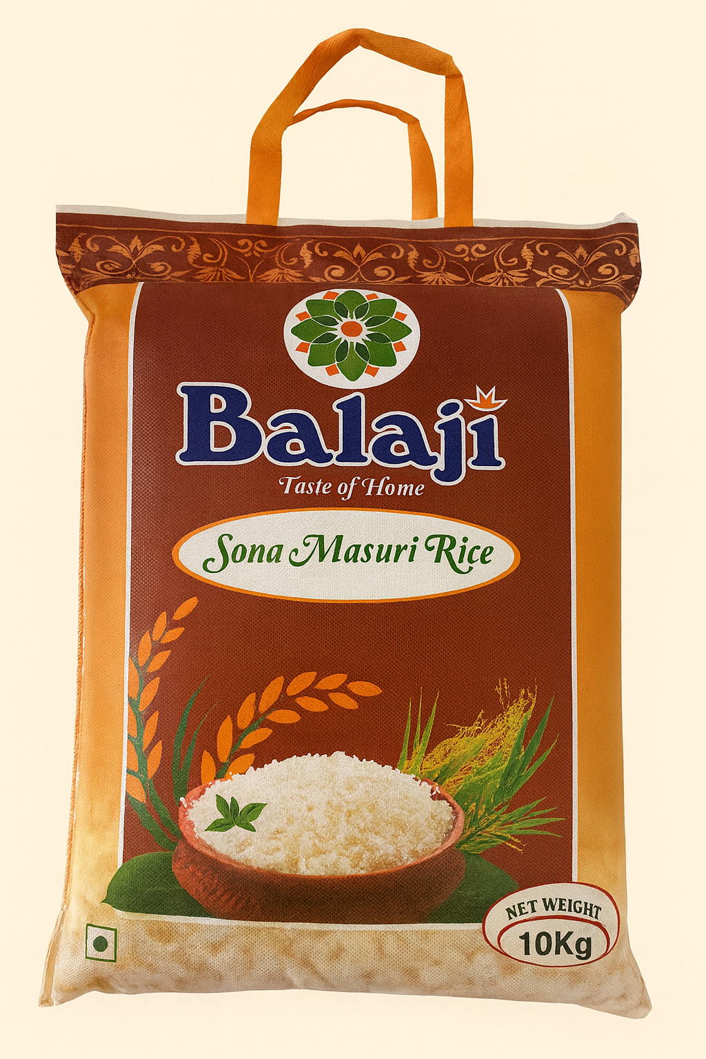 Balaji Sona Masuri Rice 10kg – Aromatic South Indian Rice