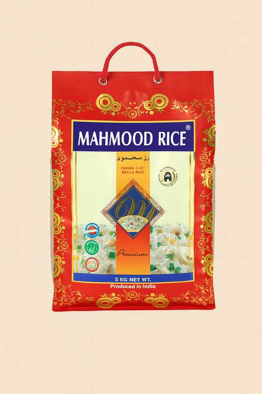 Mahmood Sela Basmati Rice 4.5 kg – Extra Long Grain, Aromatic Indian Rice