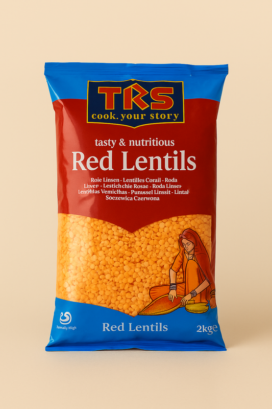 TRS - 2kg Red Split Lentils (Masoor Dal)