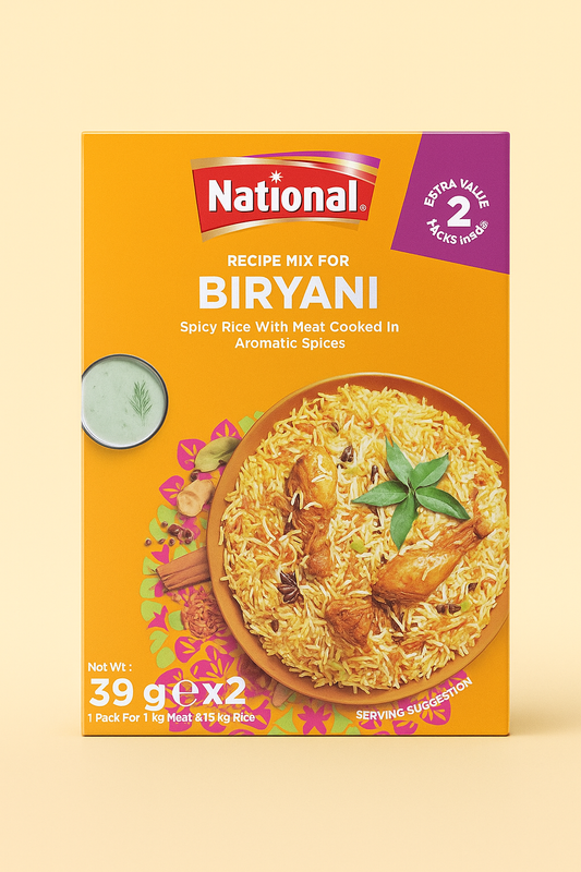National Biryani Masala 78g – Flavorful Pakistani Biryani Mix