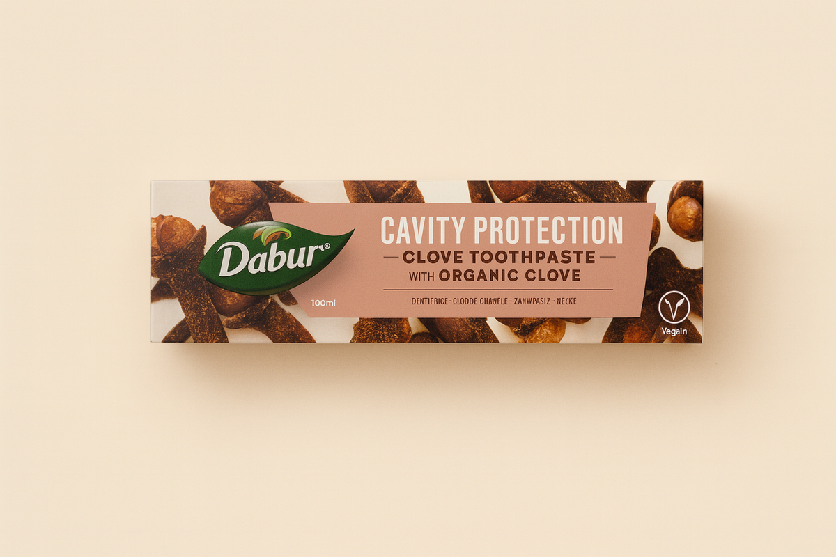 Dabur Herbal Clove Toothpaste – Buy Online Natural Toothpaste for Strong Teeth and Fresh Breath